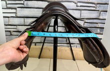 Load image into Gallery viewer, 14” Wide English Pony Saddle - Brown