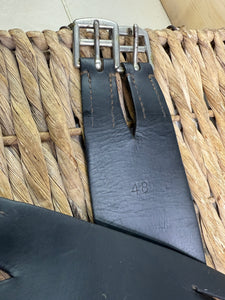 S/H 48” English Leather Balding Anti-Chafe Girth - Brown