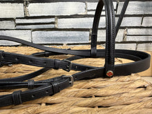 Load image into Gallery viewer, S/H Lemetex Flash Bridle -Black- Pony