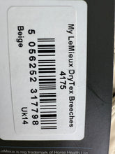 Load image into Gallery viewer, Lemieux Drytex Waterproof Winter Breeches - Size UK 14 - Beige
