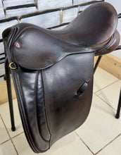 Load image into Gallery viewer, 17” XW Jeffries Stamford WH Saddle - Brown