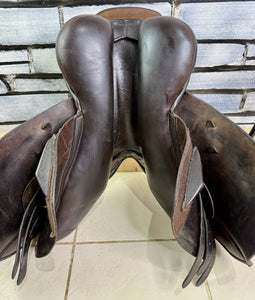 17 1/2” MW Ideal Impala 1450 Jump Saddle - Brown