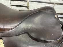 Load image into Gallery viewer, 14” Wide English Pony Saddle - Brown