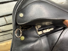 Load image into Gallery viewer, 17 1/2” MW Ideal Jessica Dressage Saddle - Black - Flocked