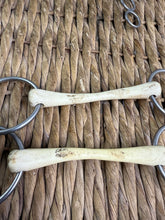 Load image into Gallery viewer, S/H Job Lot of Five X 5 1/2” Nathe &amp; Happy Mouth Bits-Gag/Snaffle