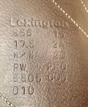 Load image into Gallery viewer, 17 1/2” MW Voltaire Lexington Monoflap Jump Saddle -2015- Brown