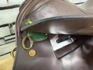 17” MW Ideal VSD/GP Saddle - Brown