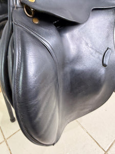 16” MW Excelle/Walsall Riding English Pony Jump Saddle - Black