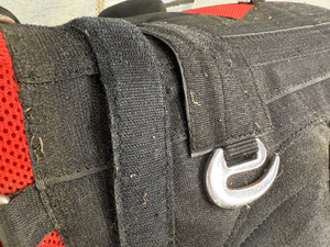 15” Zain Tack Treeless Pony Saddle - Red/Black