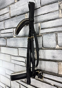 S/H Padded Comfort Double Bridle - Full