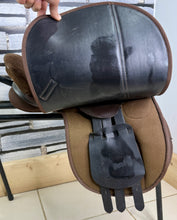 Load image into Gallery viewer, 15” Wide Eclipse Pony GP Saddle - Brown