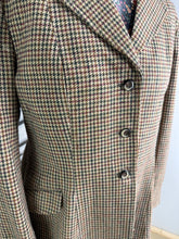 Load image into Gallery viewer, Caldene Ladies Vintage Houndstooth Tweed Jacket - Size 40