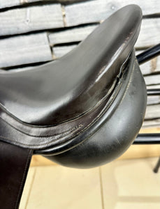 18” MW Albion Selecta GP/Jump Saddle - Brown