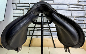 17” XW/Changeable Gullet Wintec 2000 GP Saddle - Black