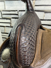 Load image into Gallery viewer, 17” Big Horn Cordura Western Saddle - SQB - Brown - Lightweight Genuine US