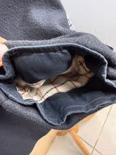 Load image into Gallery viewer, Gents Heavyweight Hunt Coat - Saddlemaster Black Frock Coat -Size 40- Wool &amp; Tattersall Check