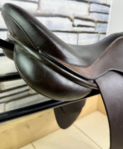18” Wide Black Country Working Hunter Saddle - Brown