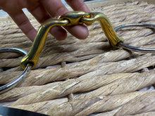Load image into Gallery viewer, 5 3/4” Neue Schule Verbindend 16mm Loose Ring Snaffle