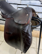 Load image into Gallery viewer, 14 1/2” MW English Cooper Small Pony/Shetland Saddle - Brown