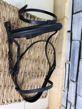 Load image into Gallery viewer, S/H Colliegate/Kieffer Flash Bridle - Black - Full