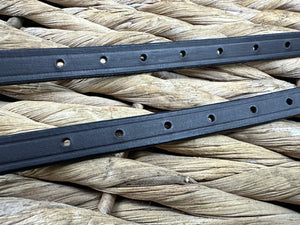 Leather Spur Straps - Brown/Black