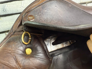 17 1/2” MW Ideal Impala 1450 Jump Saddle - Brown