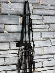 S/H English Hunter Complete Pelham Bridle - Brown - Full
