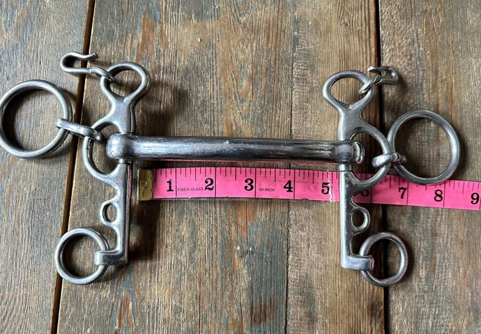 S/H 5” Mullen Mouth Rugby Pelham Bit