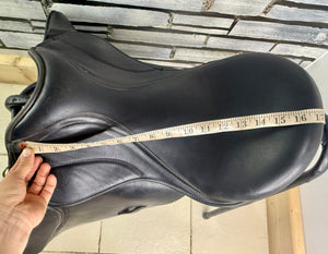 17 1/2” MW Saddle Company Genoa GP Saddle - Black
