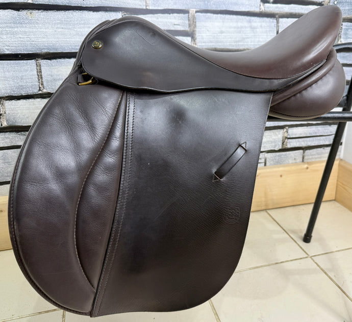 17 1/2” XW/WW Symmonds Designer GP Saddle - Brown