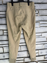 Load image into Gallery viewer, Lemieux Drytex Waterproof Winter Breeches - Size UK 14 - Beige