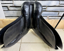 Load image into Gallery viewer, 16” Medium-MN Palaton English Leather Pony GP Saddle - Black