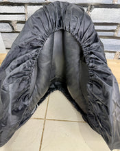 Load image into Gallery viewer, Waterproof Ride-On Saddle Cover - Pony Size - 15-16 1/2” - Navy/Black