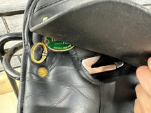 Load image into Gallery viewer, 17 1/2” Medium Ideal Suzannah Dressage Saddle - Black