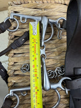 Load image into Gallery viewer, S/H English Complete Pelham Hunting Bridle - Brown - Full