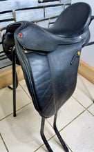 Load image into Gallery viewer, 17” XW Albion Spanish Riding School Classical Ultima Dressage Saddle -Upswept Panel- Extra Wide - Black