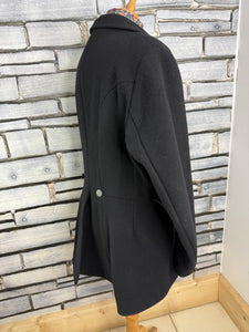 Mears Pytchley Ladies Frock Hunt Coat - Black - Size 38