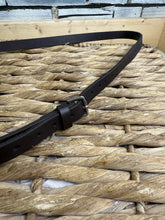 Load image into Gallery viewer, S/H Wide English Drop Noseband - Brown - Full