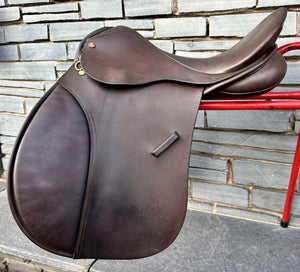 17” Medium Kings Saddlery GP Saddle - Brown