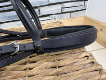 Load image into Gallery viewer, S/H GFS Padded Flash Bridle - Full - Black