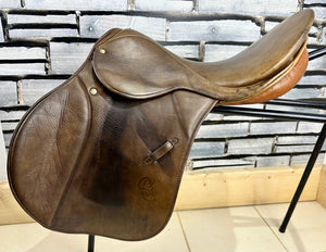 17 1/2” MN (Fit 28) Stubben Parzival GP Saddle - Brown