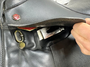 17” MN Albion SL Dressage Saddle - Black