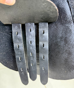 17 1/2” Wide Eric Thomas Close Contact Jump Saddle - Black