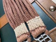 Load image into Gallery viewer, 47” Stubben Cord Anti-Chafe Girth - Brown