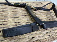 Load image into Gallery viewer, S/H English Leather Clip Throat Headcollar - Full - Brown