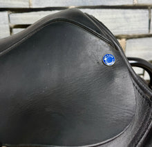 Load image into Gallery viewer, 16” MW Rich &amp; Sons Shoulder Relief Pony Jump Saddle - Black