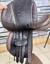 Load image into Gallery viewer, 17” Wide Native Pony Saddle Company GP/WH Saddle - Brown