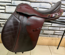 Load image into Gallery viewer, 17 1/2” XW Frank Baines Enduro GP Saddle - Brown - Endurance/Trec