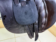 Load image into Gallery viewer, 16 1/2” XW Saddleworld/L.A. Jones GP Saddle - Brown