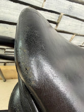 Load image into Gallery viewer, 16” MW Saddle Company Pony GP Saddle - Black - Changeable Width on a Press